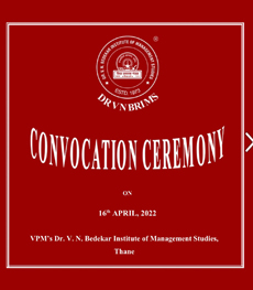 Convocation Ceremony 16th April, 2022