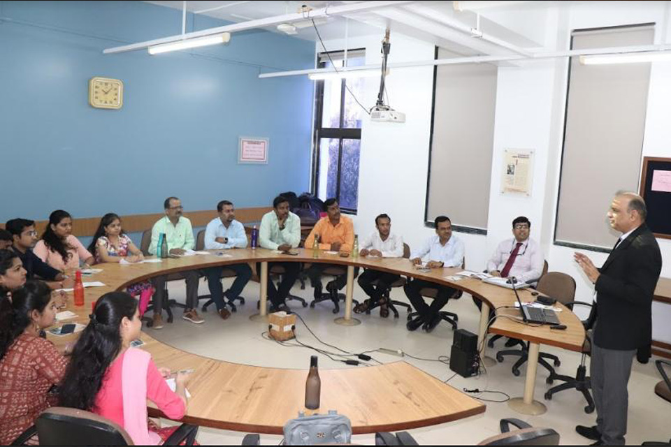 MDP programme conducted for Nidhi Broking Pvt Ltd on Sales Management  on 12th November, 2019